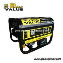 HOT SALE 2kva power generator gasoline generator 5.5HP with heavy square frame 100% copper